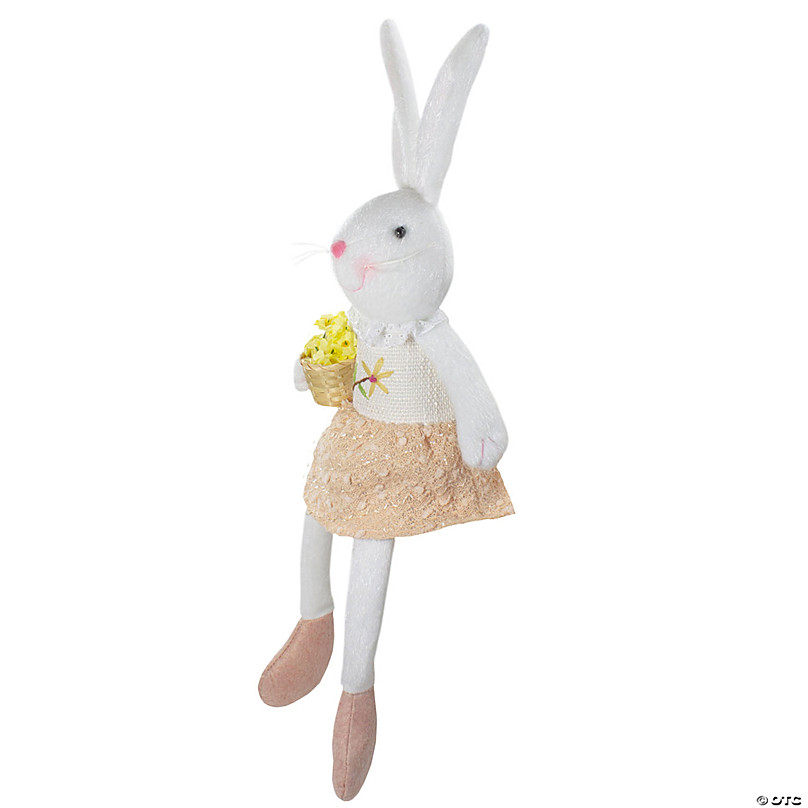 24 Girl Bunny Rabbit Easter and Spring Table Top Figure