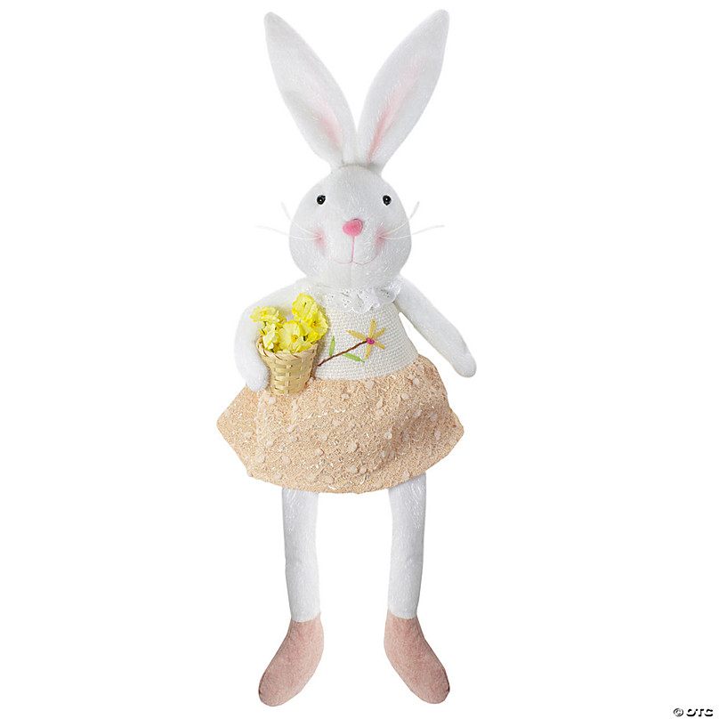 24 Girl Bunny Rabbit Easter and Spring Table Top Figure