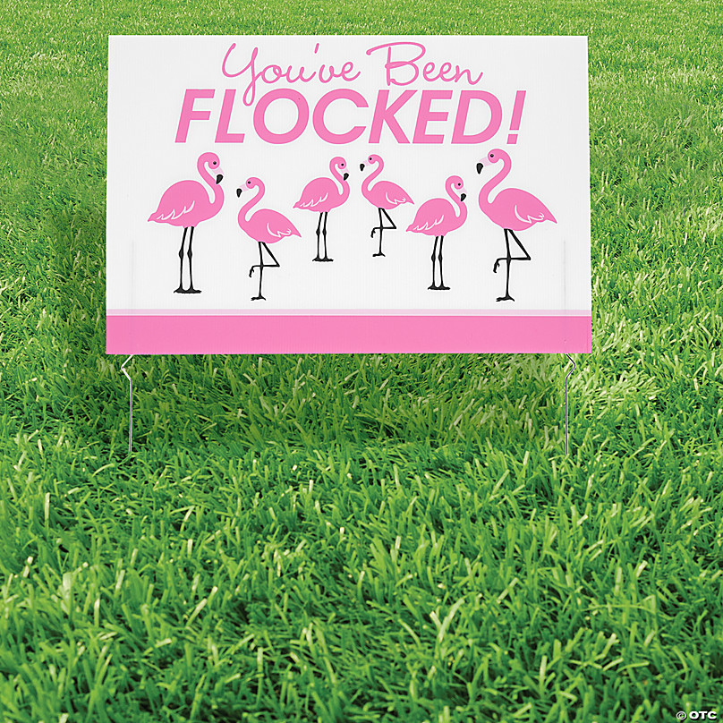 Personalized Flock Yard Decorating Kit