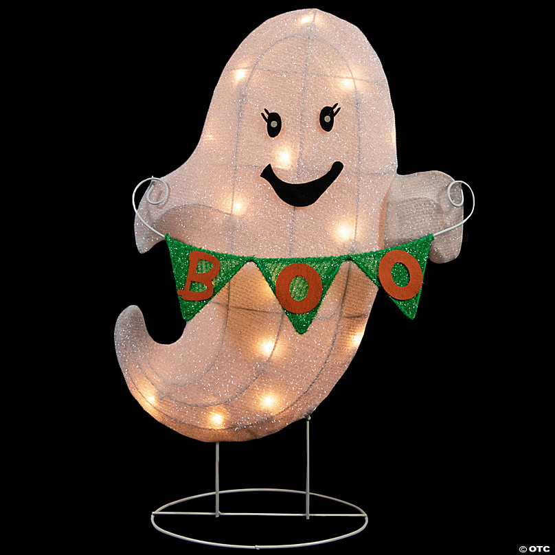 Boo Banner Ghost Candleholder Assortment