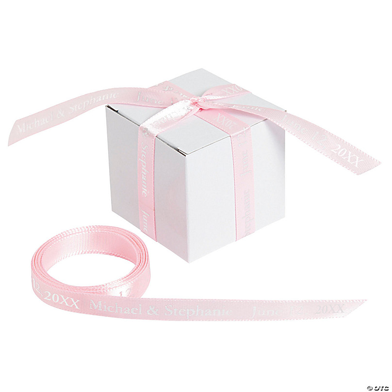 Pink Argyle design Ribbon 3/8 inch by 4 feet