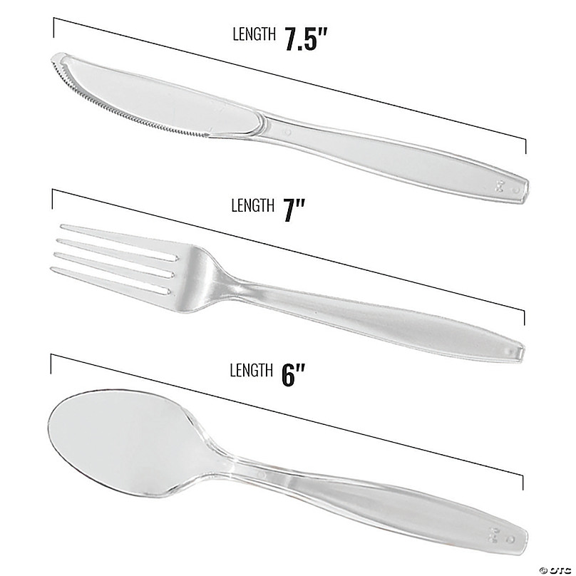 Bulk 48 Pc. Neon Plastic Cutlery