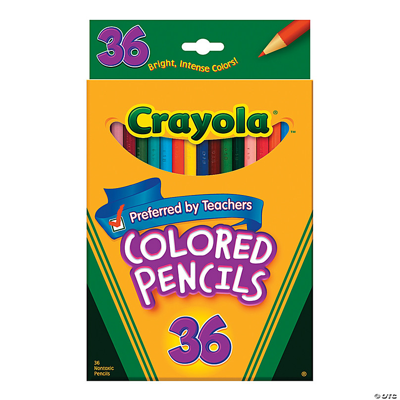  Crayola Erasable Colored Pencils, 36 Count, Art Tools, Stocking  Stuffers, Gifts, Ages 4, 5, 6, 7 : Toys & Games