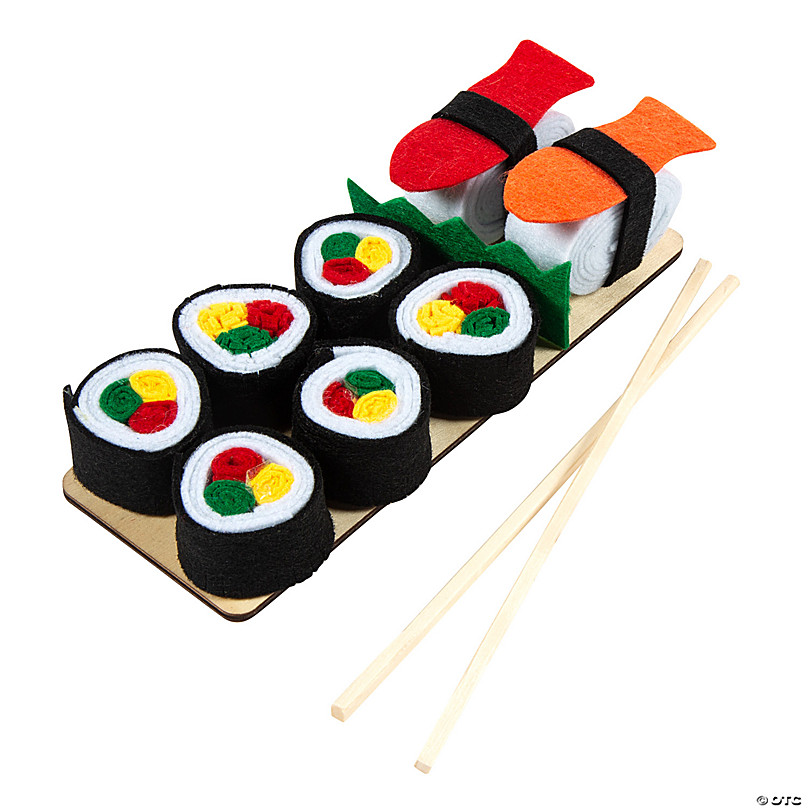 3D Felt Sushi Making Craft Kit - Makes 1