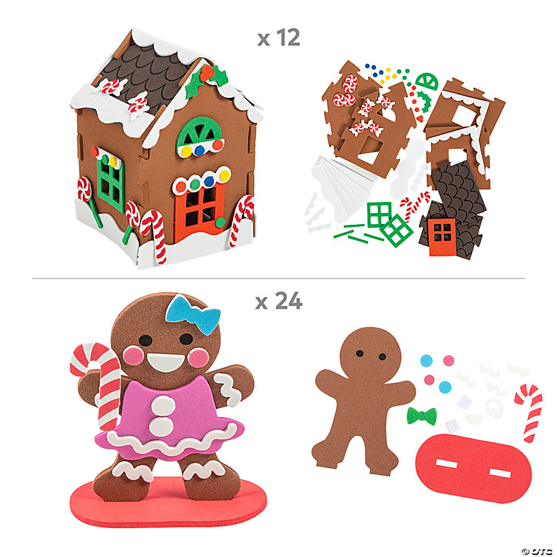 Gingerbread House Craft Kit Graphic by tshirtzone83 · Creative Fabrica