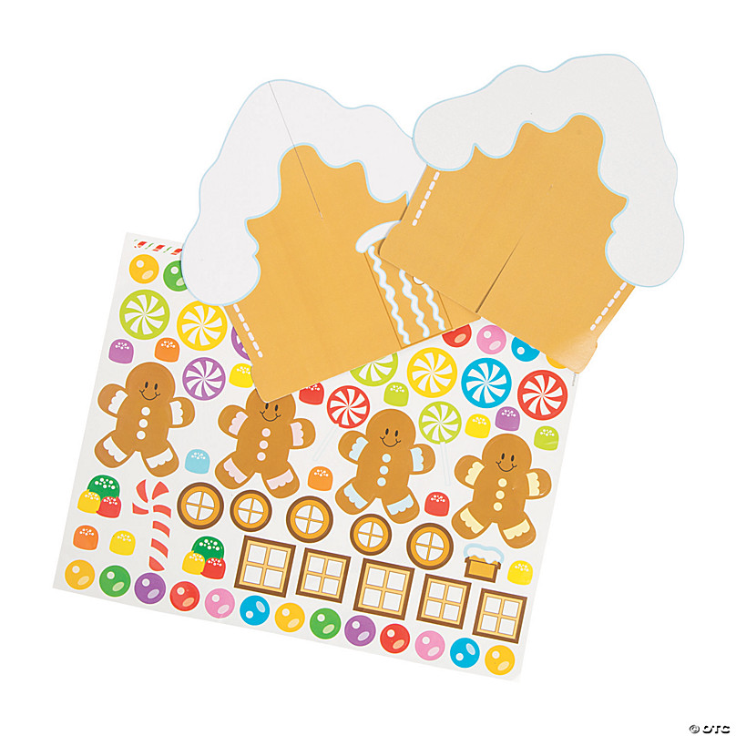 Stickies® Edible Stickers – Easy Gingerbread House Cookie