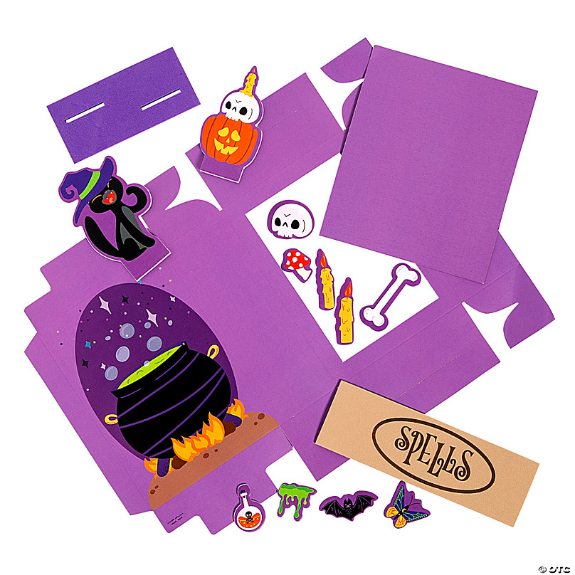 Spooktacular Spell Personalized Halloween 3-D Resin Spellbook