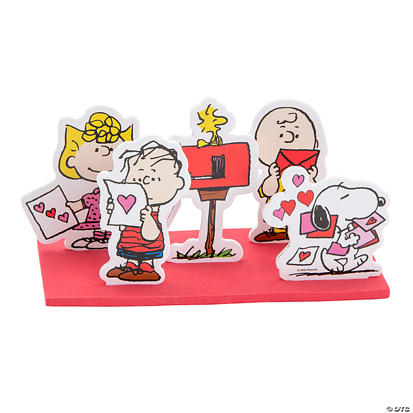 3D Peanuts® Valentine Mail Delivery Craft Kit – Makes 12