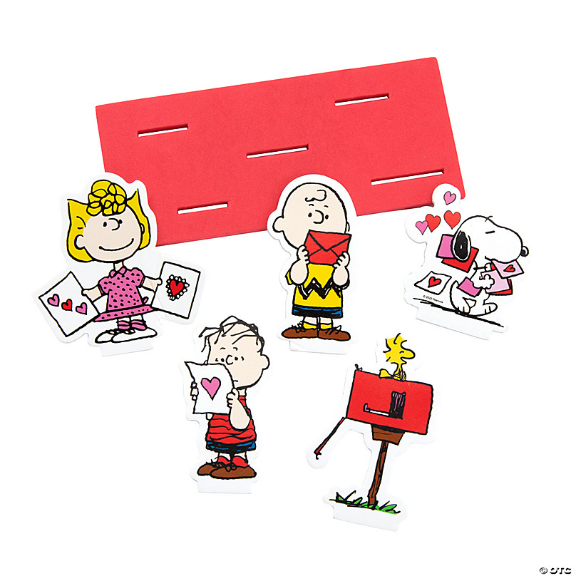 3D Peanuts® Valentine Mail Delivery Craft Kit – Makes 12