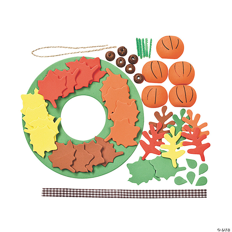 Fall Colors Weaving Placemat Craft Kit - Makes 12