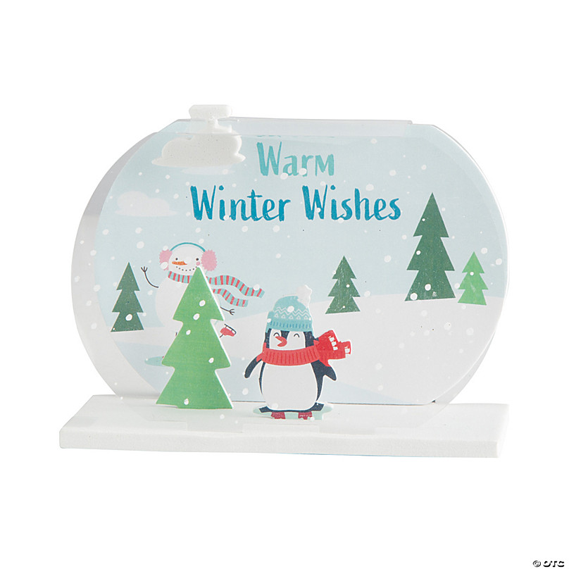 CHRISTMAS MAGIC SCULPTURE Magnet Snow Santa Tree Game Table Top Desktop Kids Toy 
