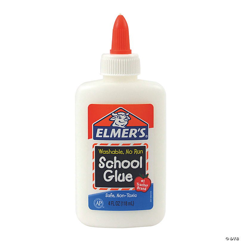 the mega deals elmer's liquid school glue, clear, washable, 9 ounces, pack  of 6