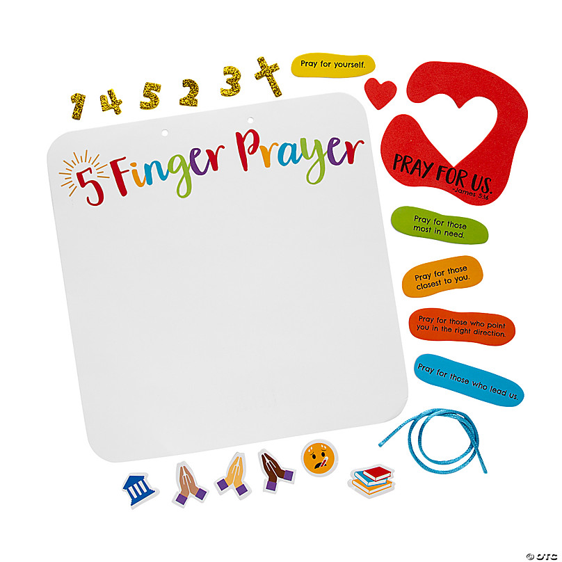 I Pray with My Five Fingers Magnet - The ACTS Mission Store