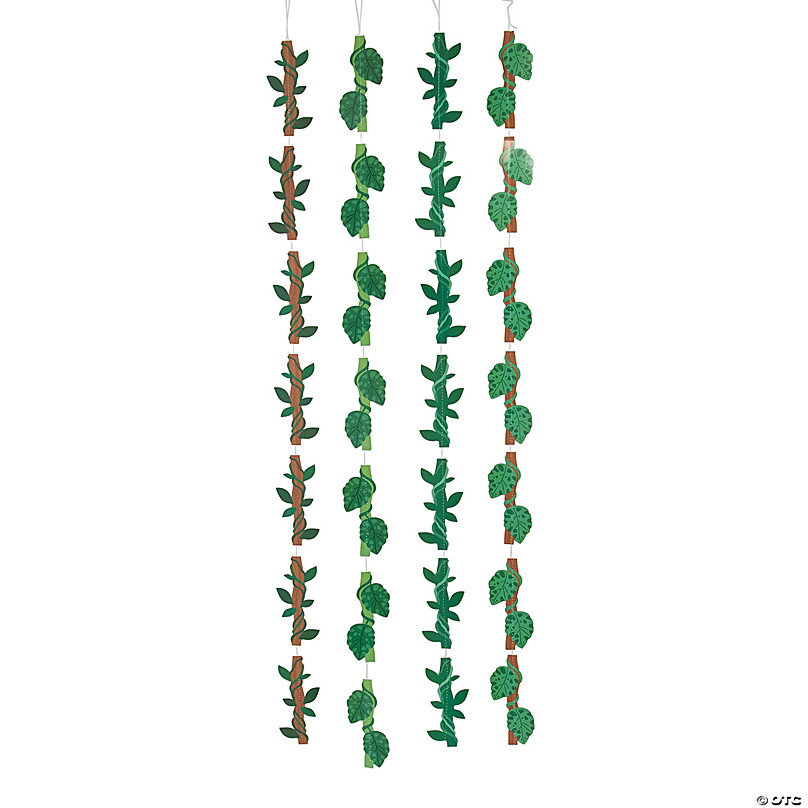5 Ft. Tropical Hanging Vines - 12 Pc.
