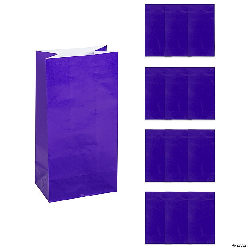 Purple Gift Bags & Favor Boxes