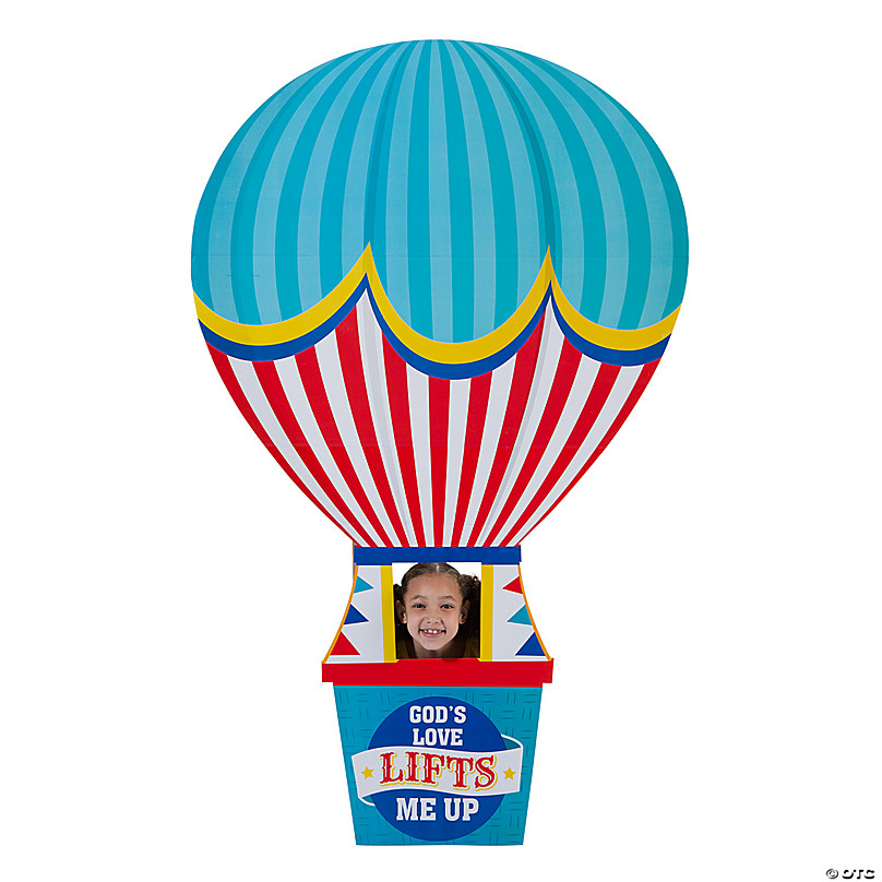 EDITABLE Hot Air Balloon Birthday Board Growing up up up 