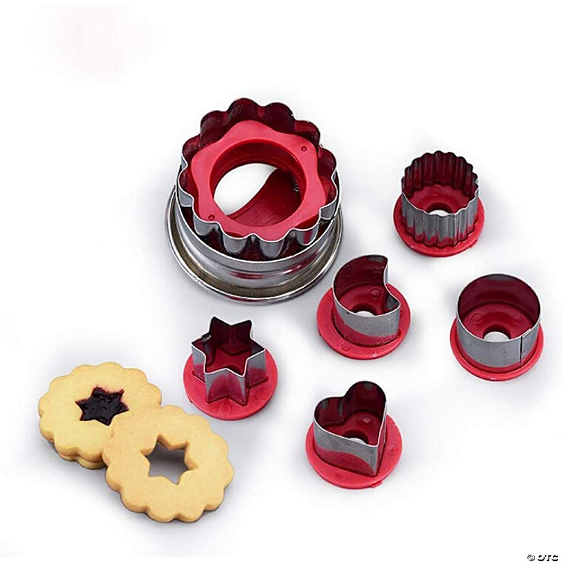 1set Cookie Cutter Set, Stainless Steel Cookie Cutter Mould for Baking Cake  DIY