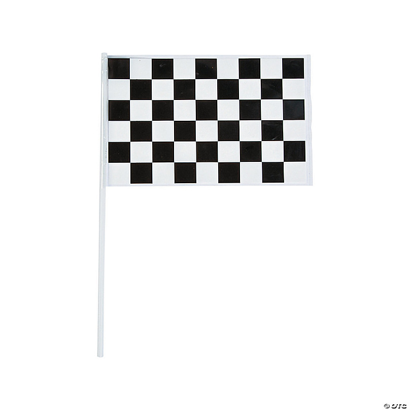 black and white checkered flag png
