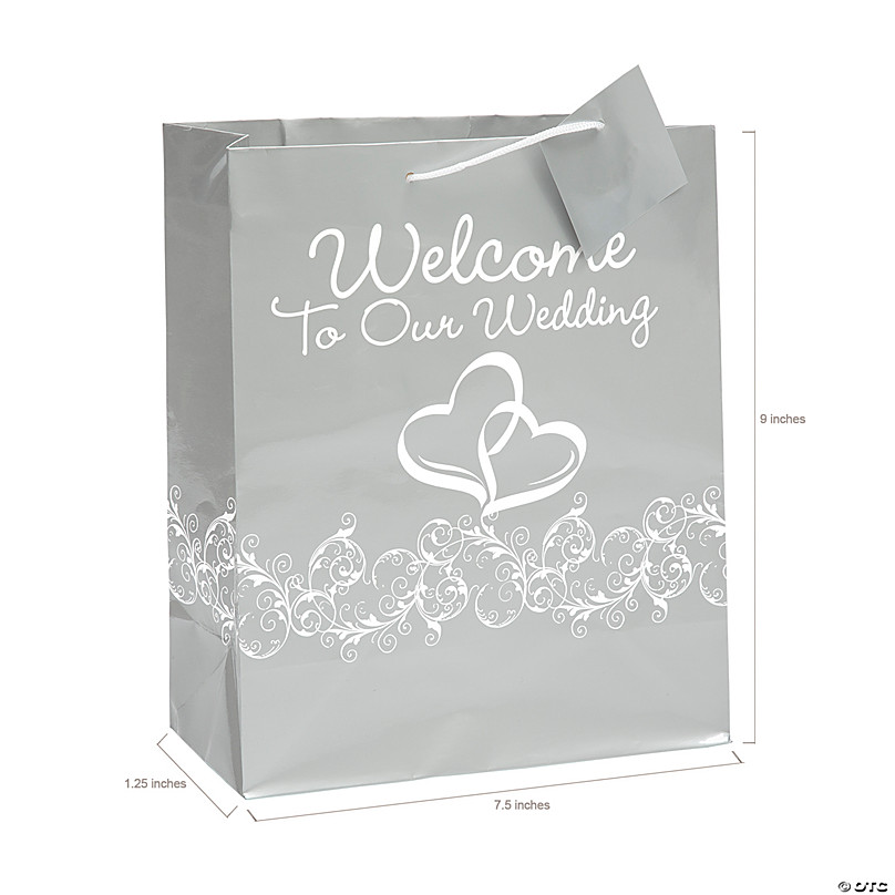 30 Gift Paper Bags Welcome to the Best Wedding Ever -  Norway