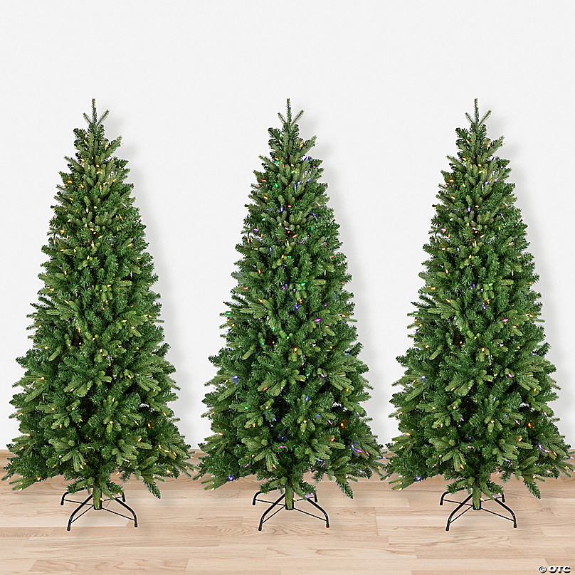 Northlight 4.5' Pre-Lit Washington Frasier Fir Slim Artificial