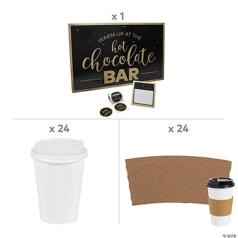 Hot Cocoa Bar Decor Station Party Kit Table – ThePrettyPartyBoxx