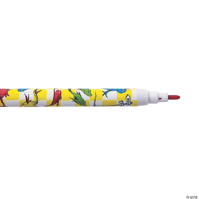 Dr Seuss 10 Color Pen Set of 4 