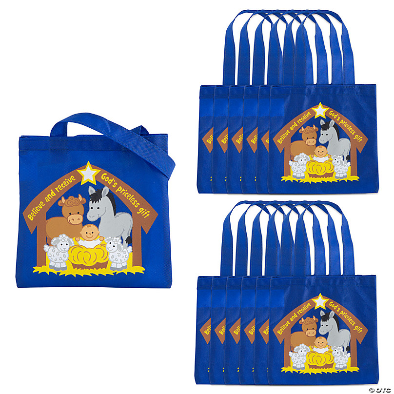 Nativity Treat Bags, Christian Christmas Toppers NATIVITY0520