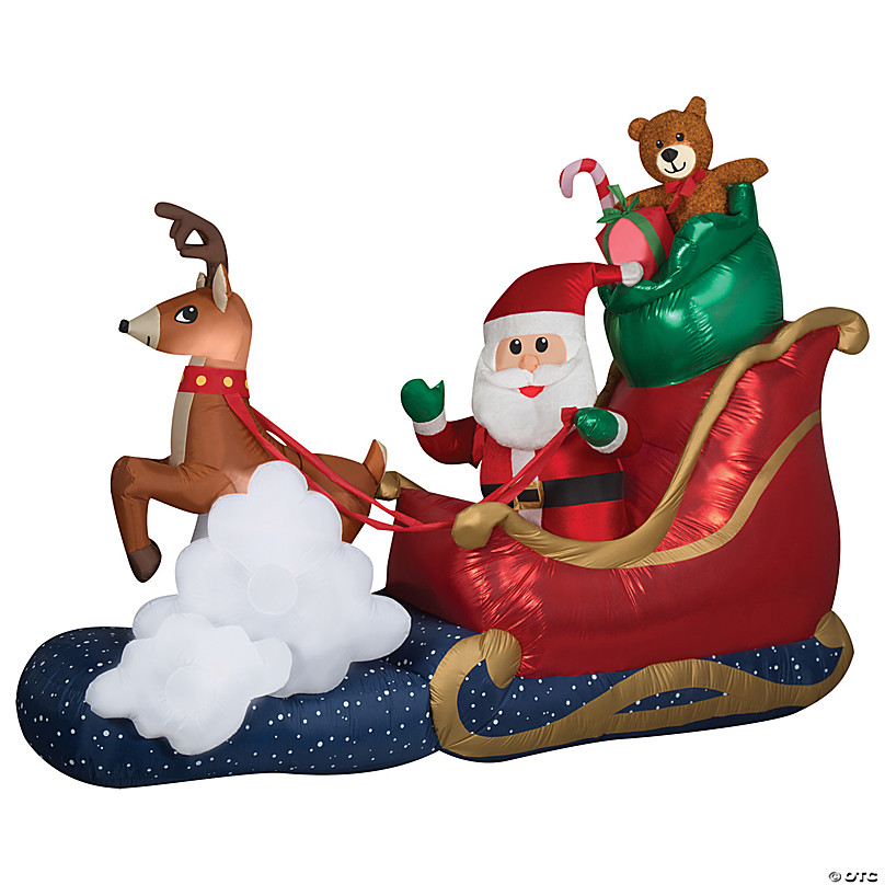 Christmas Inflatable Car Buddy Reindeer Snowman Dr Seuss 