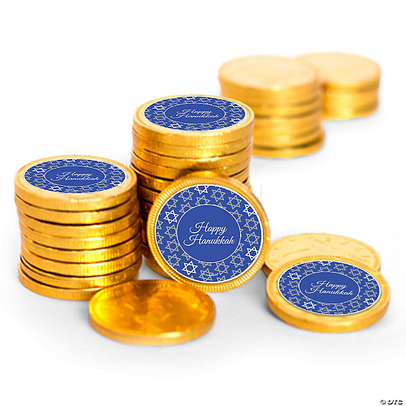 The Dreidel Company St. Patrick's Gold Coins Novelty Party Favors, Gold  Coins Bulk (100 Gold Coins)