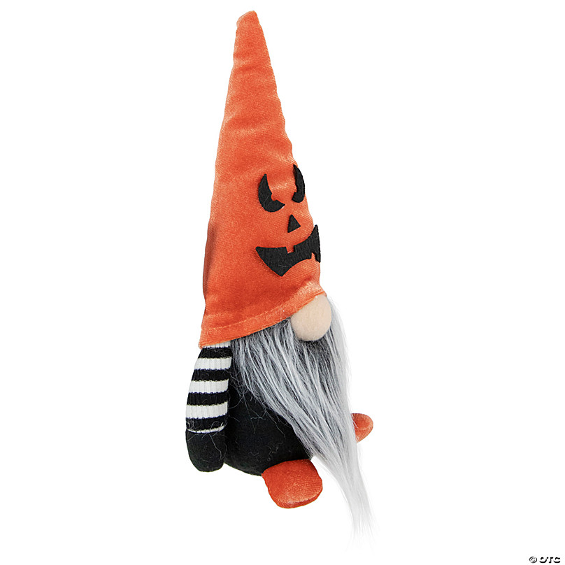 Halloween Gnome Pumpkin Straw Charm – Northern Accents