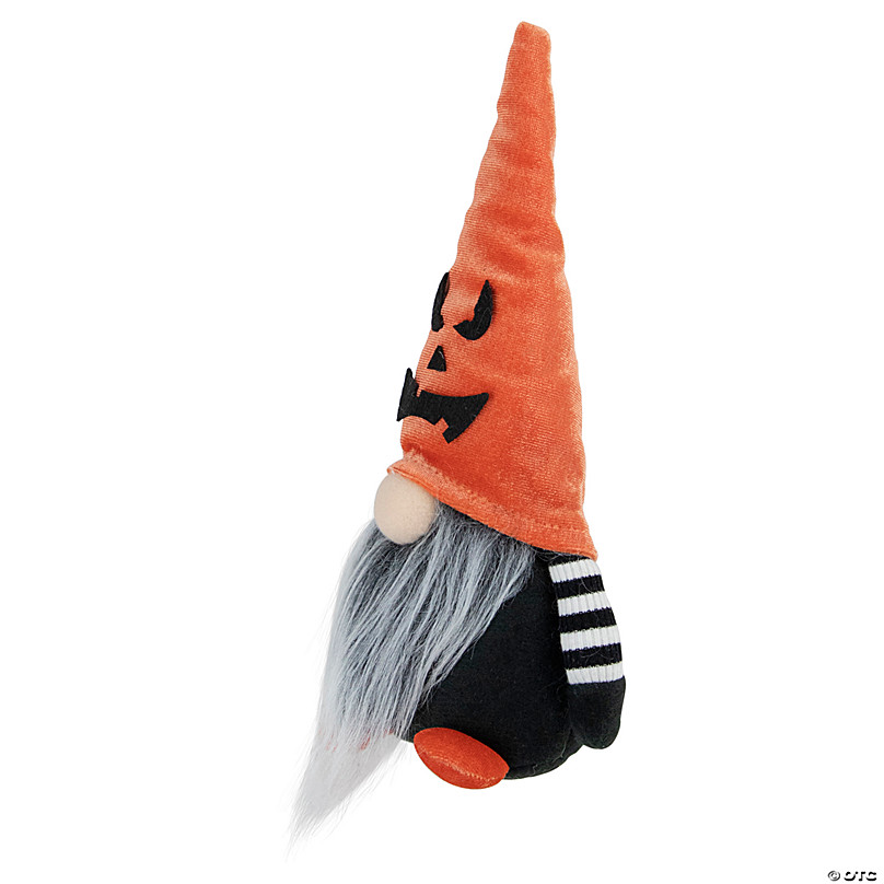 Halloween Gnome Pumpkin Straw Charm – Northern Accents