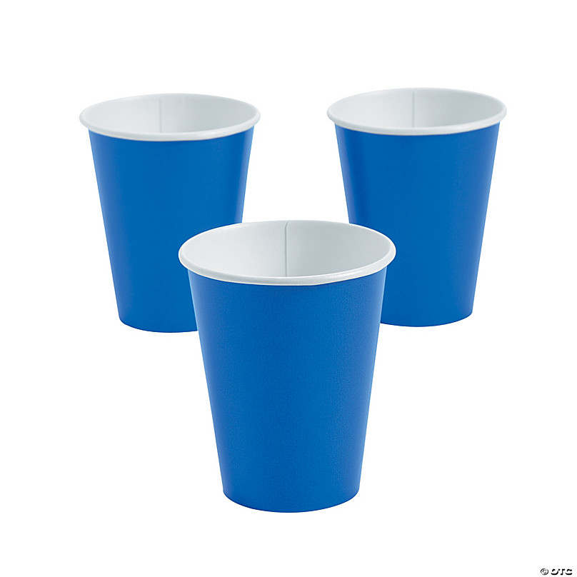 Cobalt Blue 12 oz Plastic Cups 240 ct