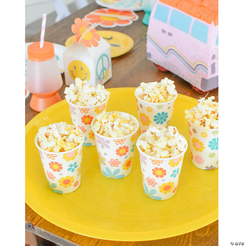 Disposable Birthday Dessert Cups for 9 Guests