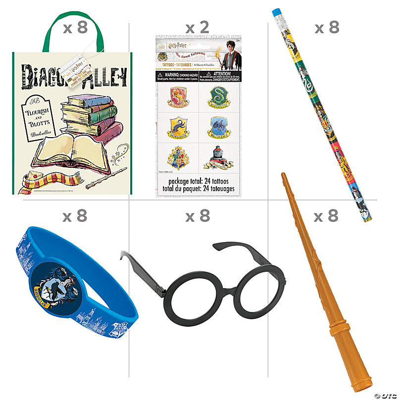 96 Pc. Harry Potter™ Party Favor Kit for 8 Guests