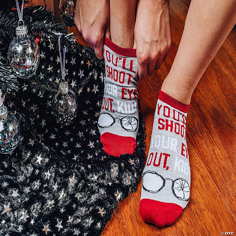 A Christmas Story Novelty Low-Cut Unisex Ankle Socks 5 Pairs