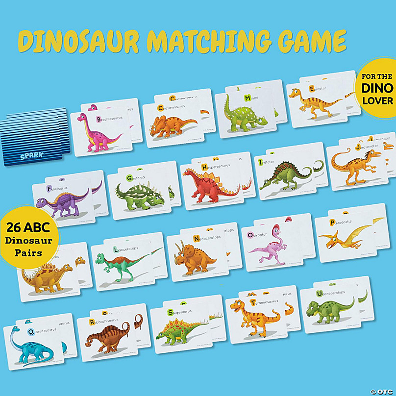 Dinosaur - Memory game free printables - Creative Kitchen