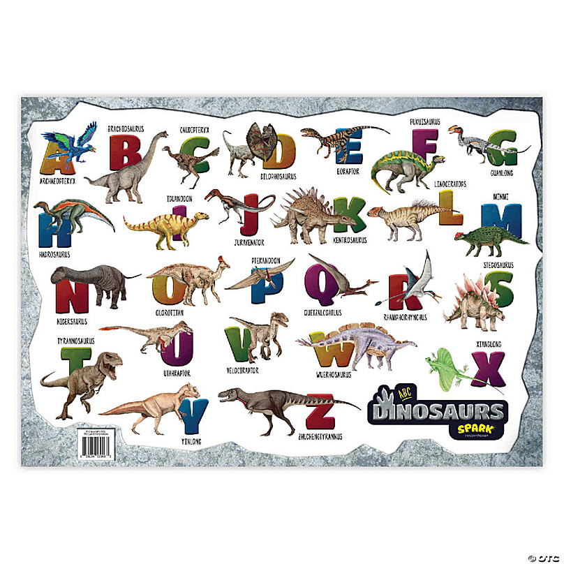 Dinosaur ABC print by coico
