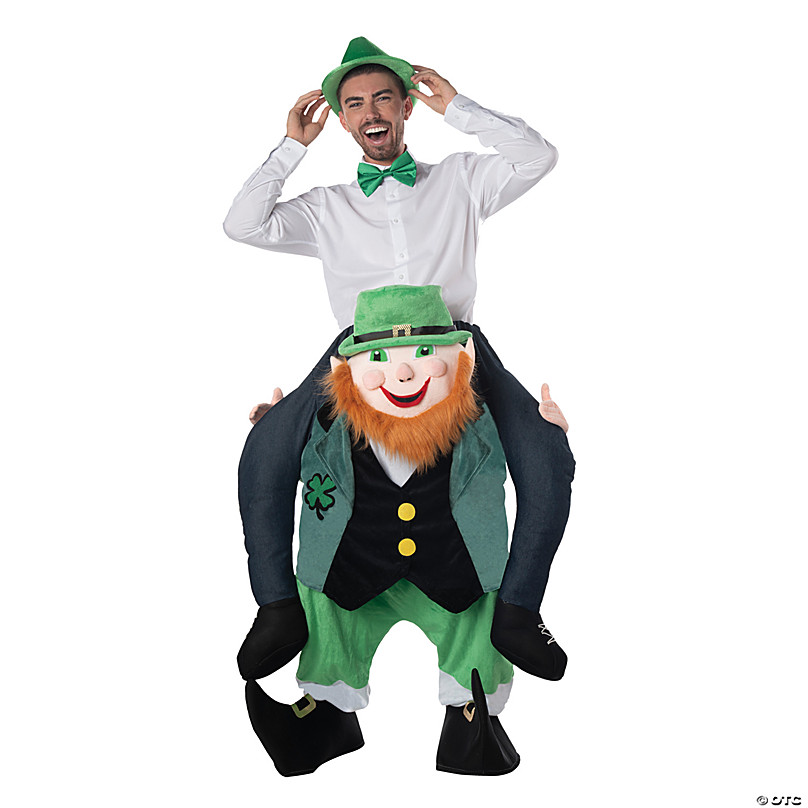 Adult St Patrick's Day Ultra Deluxe Leprechaun 4 Sizes Costume 