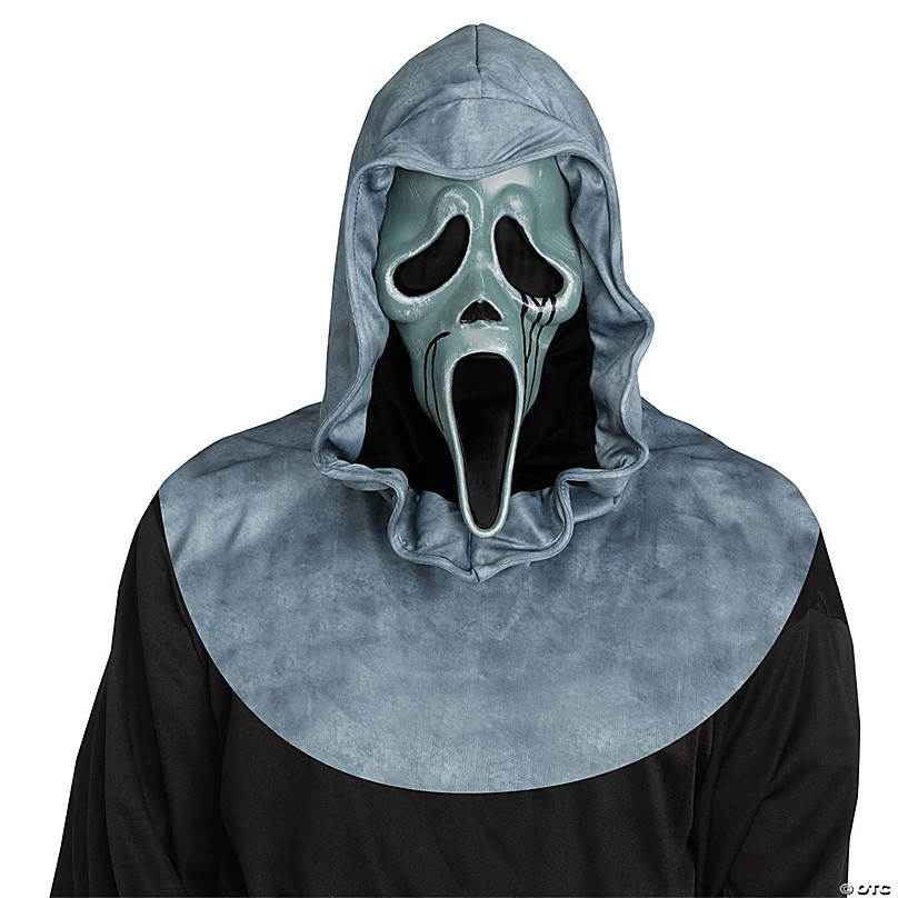 Ghost Face Scream Bling Mask - Sparkling Halloween Accessory for a
