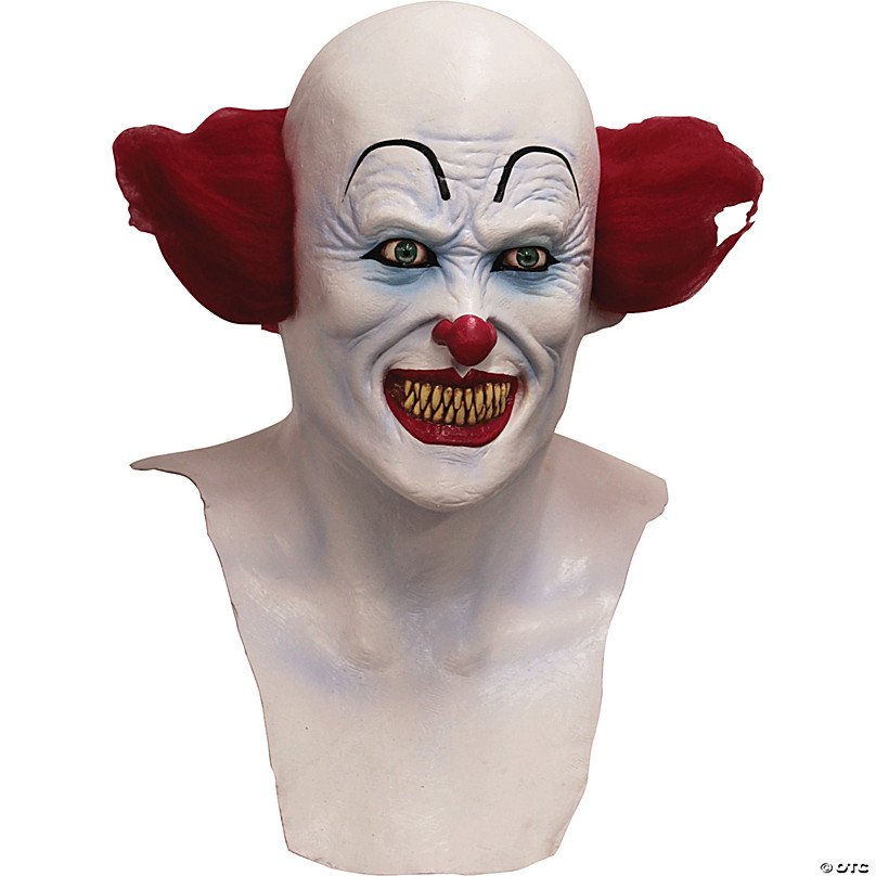 automat Strædet thong labyrint Adult Scary Clown Mask | Oriental Trading