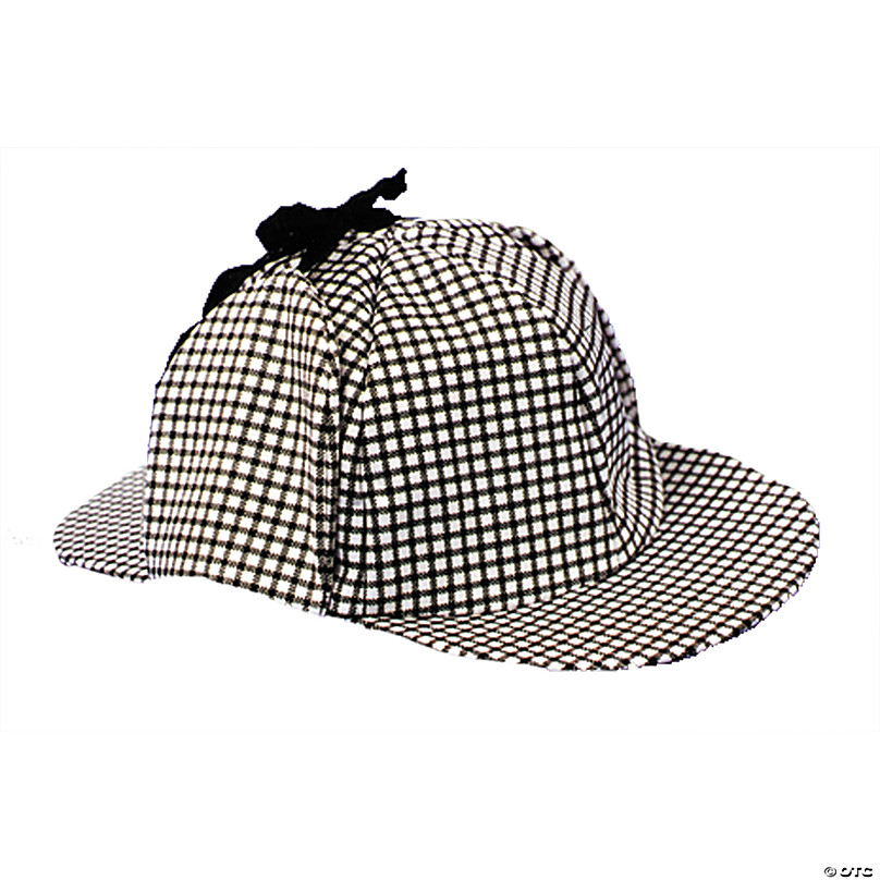 Adults Black & White Inspector Hat | Oriental Trading
