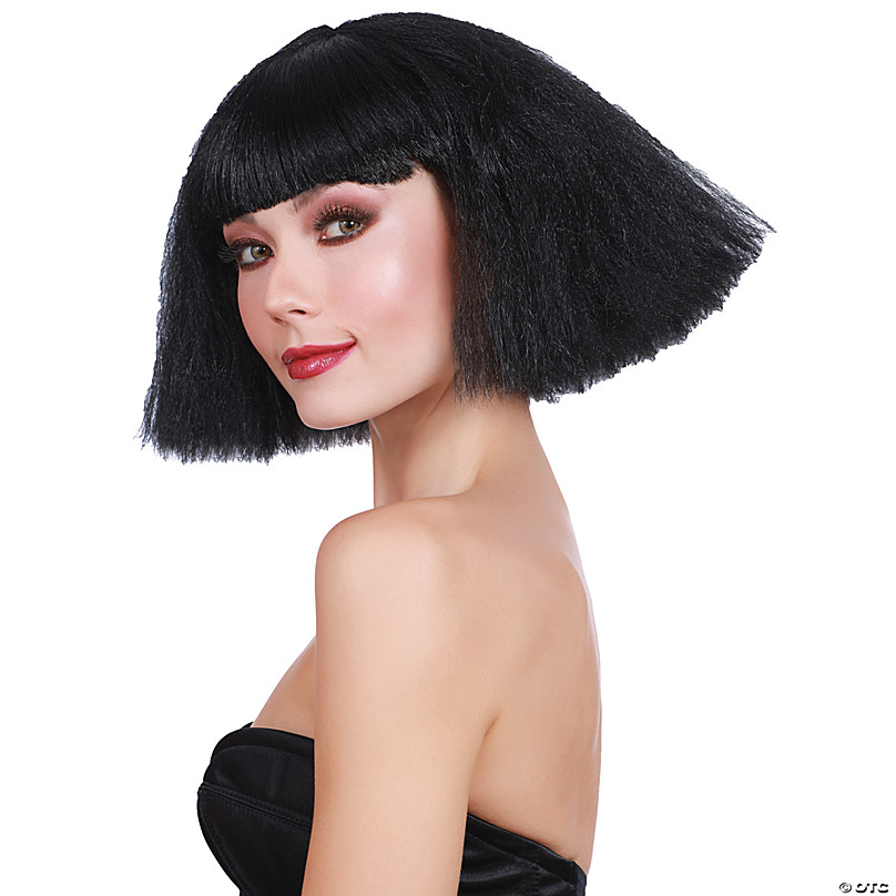 Adults Crimped Wedge Bob Wig Oriental Trading