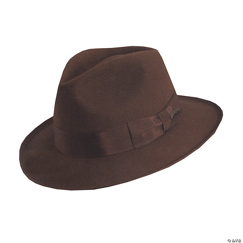 Custom Indiana Jones Fits Hot Toys Fedora Hat Brown or Black 