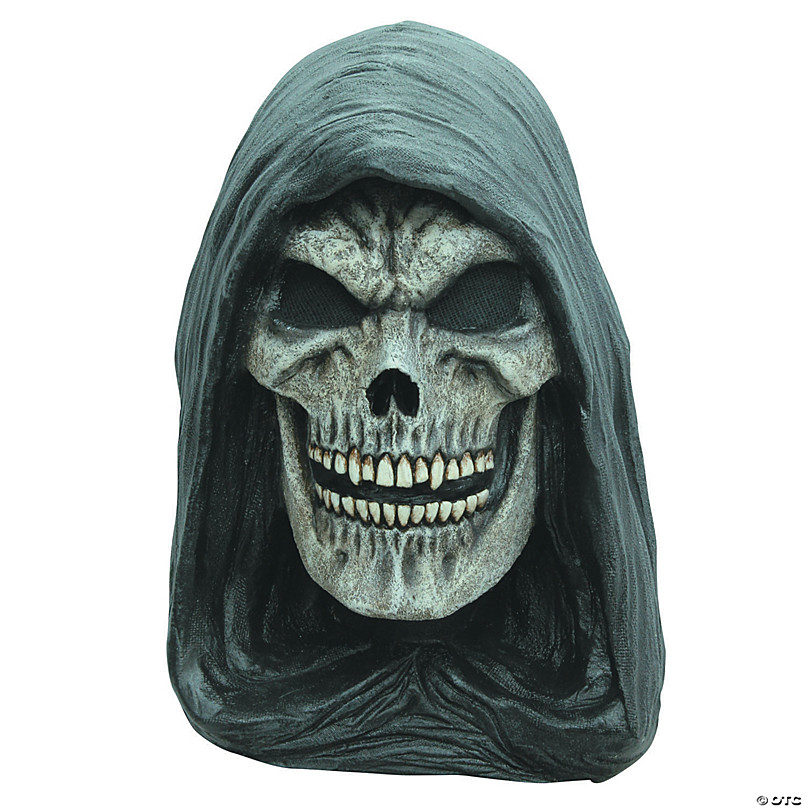 Geletterdheid Zeemeeuw grens Adult's Grim Reaper Mask | Oriental Trading