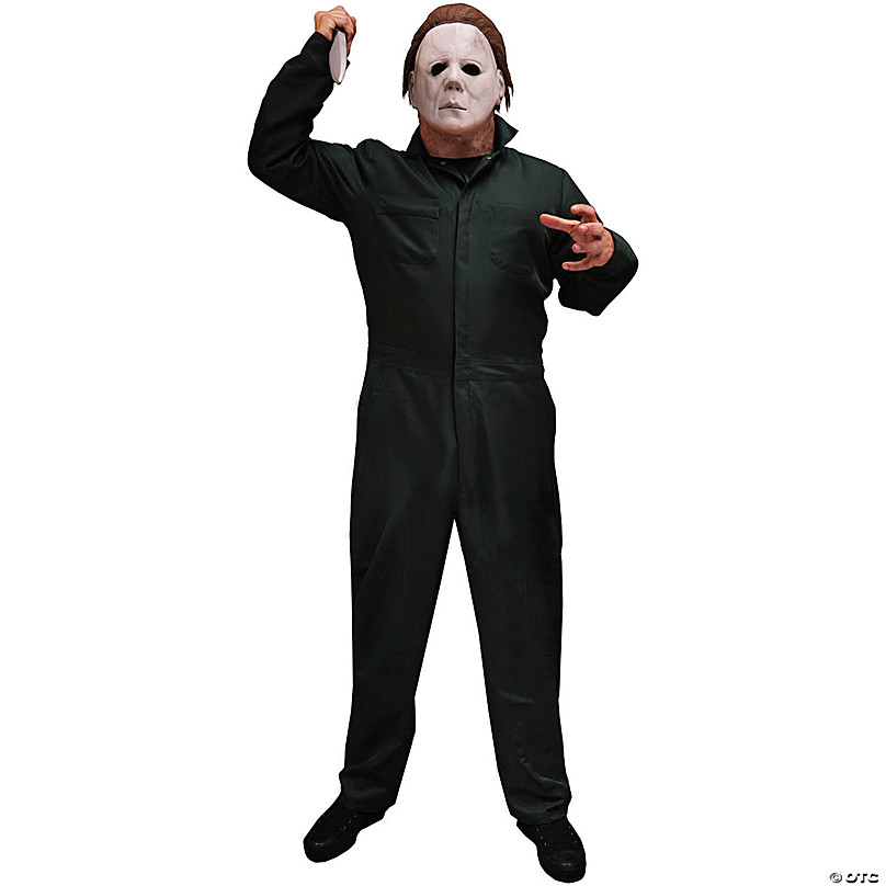 Adults Halloween II™ Deluxe Michael Myers Coveralls - Extra Large ...