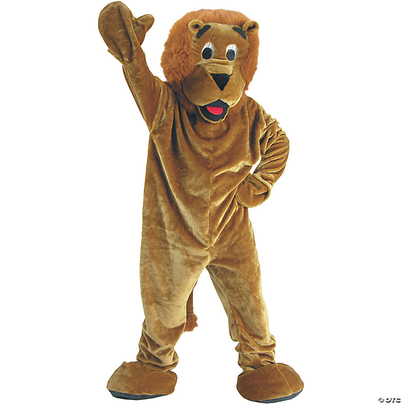 Adult S Lion Mascot Costume Oriental Trading