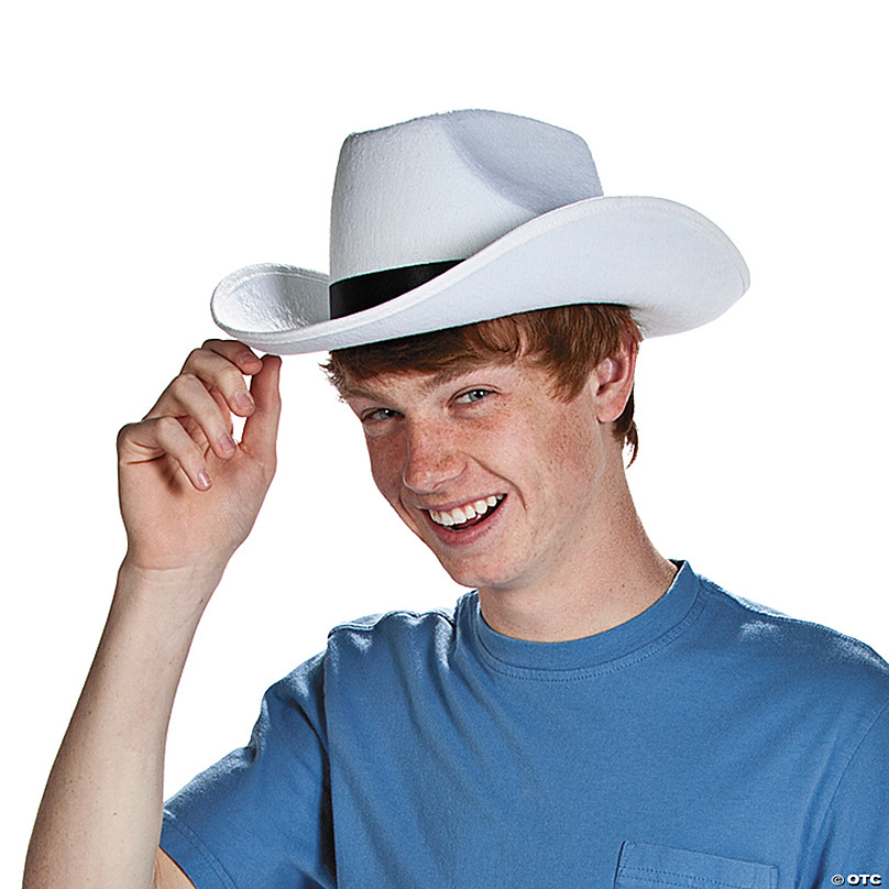 Adult's White Cowboy Hat | Oriental Trading