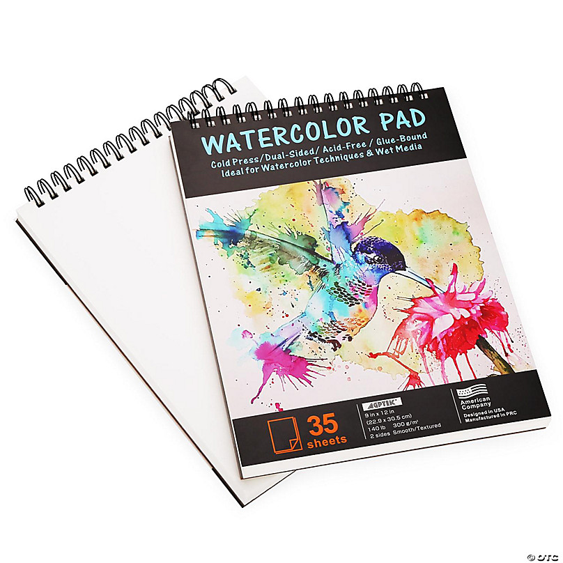 Watercolor Sketch Pad for Wet Drawing and Painting