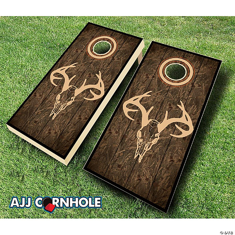 AJJ Cornhole World on Fire Cornhole Set 