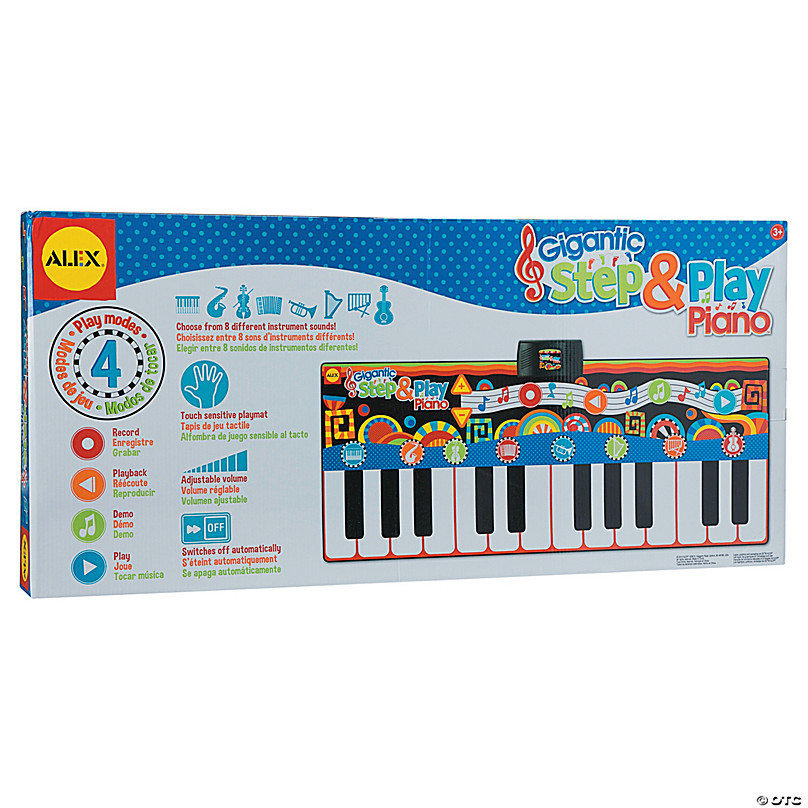 alex toys gigantic step & play piano